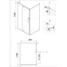 Душевой уголок Niagara Nova 120х80 NG-0220-08