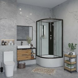 Душевая кабина Niagara Classic 100х100 NG-6709-14BKT