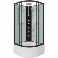 Душевая кабина Niagara Classic 100х100 NG-6709-14BKTG