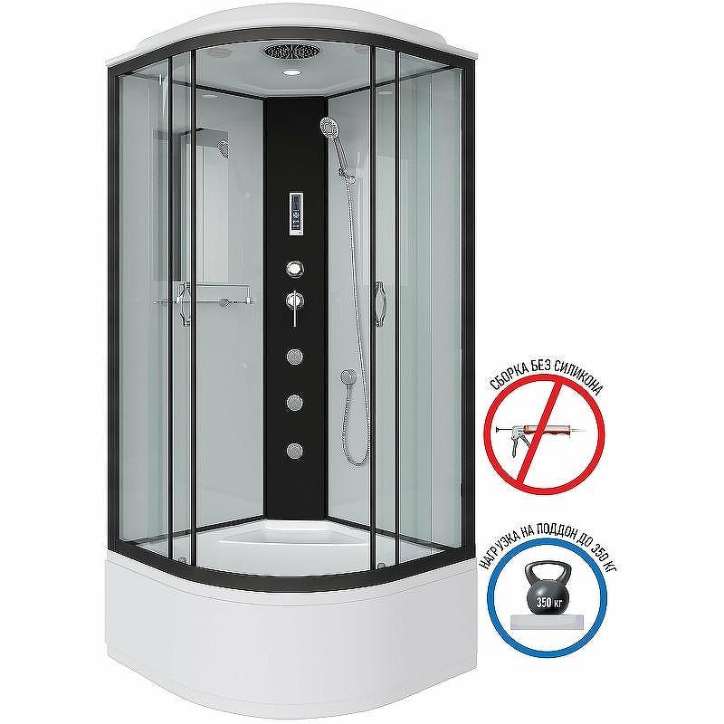 Душевая кабина Niagara Classic 100х100 NG-6709-14F