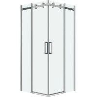 Душевой уголок Grossman Classic 80х80 300.K33.04.8080.10.00
