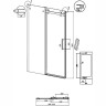 Душевая дверь Grossman Classic 100 100.K33.04.100.10.00