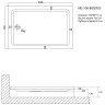 Акриловый поддон для душа Niagara Nova 100x80 NG-100-80Q RUS