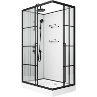 Душевая кабина Niagara Standart 120x80 L ST120/80/15QL/KL/BKT