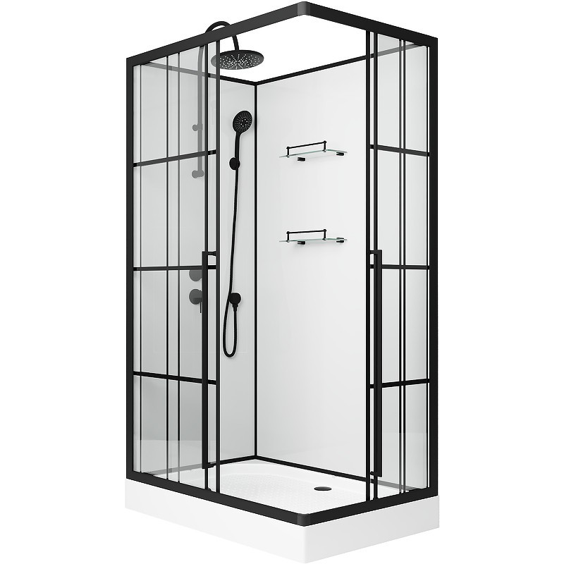 Душевая кабина Niagara Standart 120x80 L ST120/80/15QL/KL/BKT