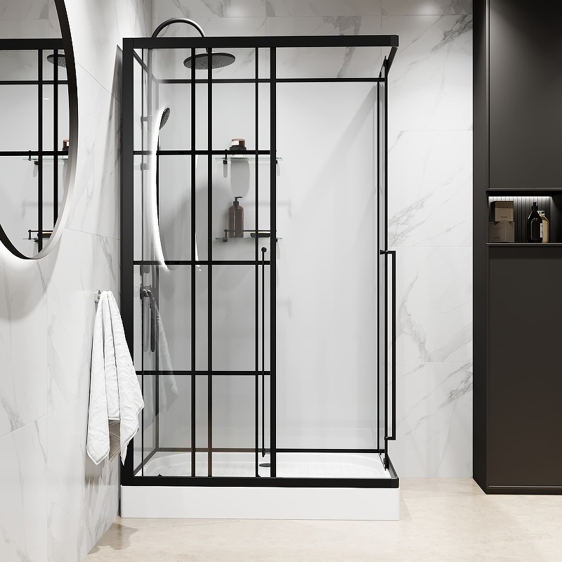 Душевая кабина Niagara Standart 120x80 L ST120/80/15QL/KL/BKT