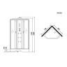 Душевая кабина Niagara Ultra 90x90 NG-306-01