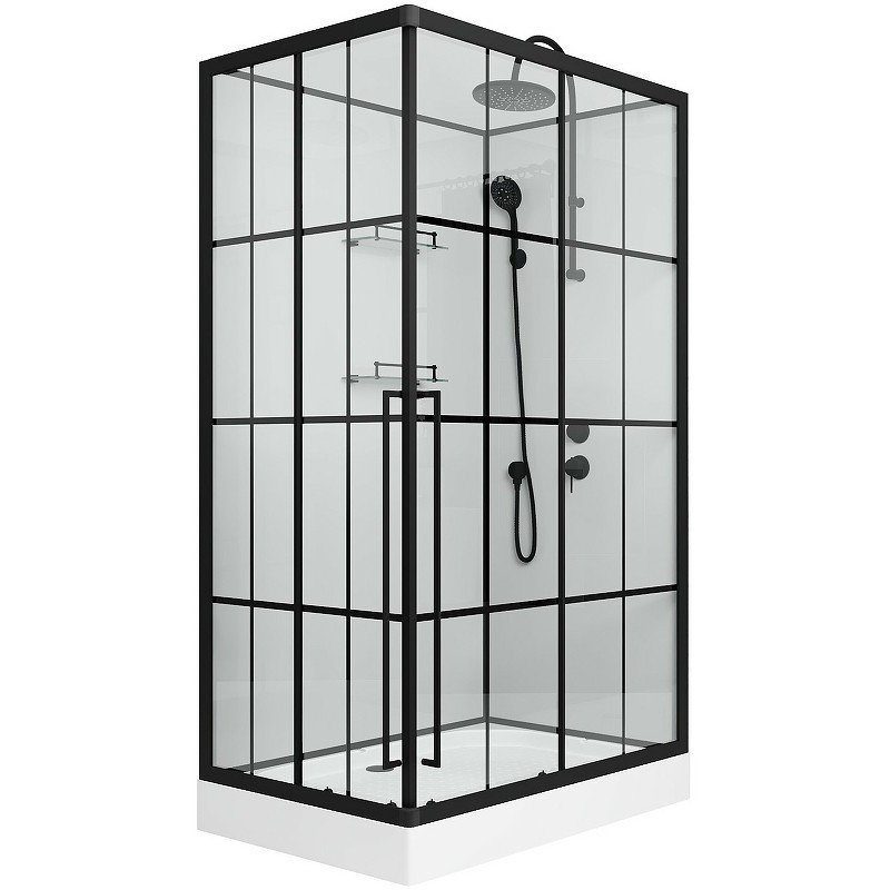 Душевая кабина Niagara Standart 120x80 R ST120/80/15QR/KL/BKT