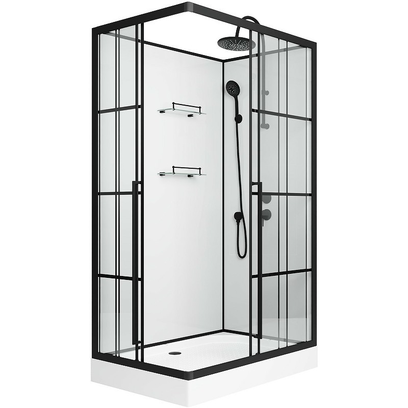 Душевая кабина Niagara Standart 120x80 R ST120/80/15QR/KL/BKT