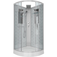 Душевая кабина Niagara Luxe NG-7715WBK 90x90