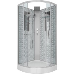 Душевая кабина Niagara Luxe NG-7715WBK 90x90