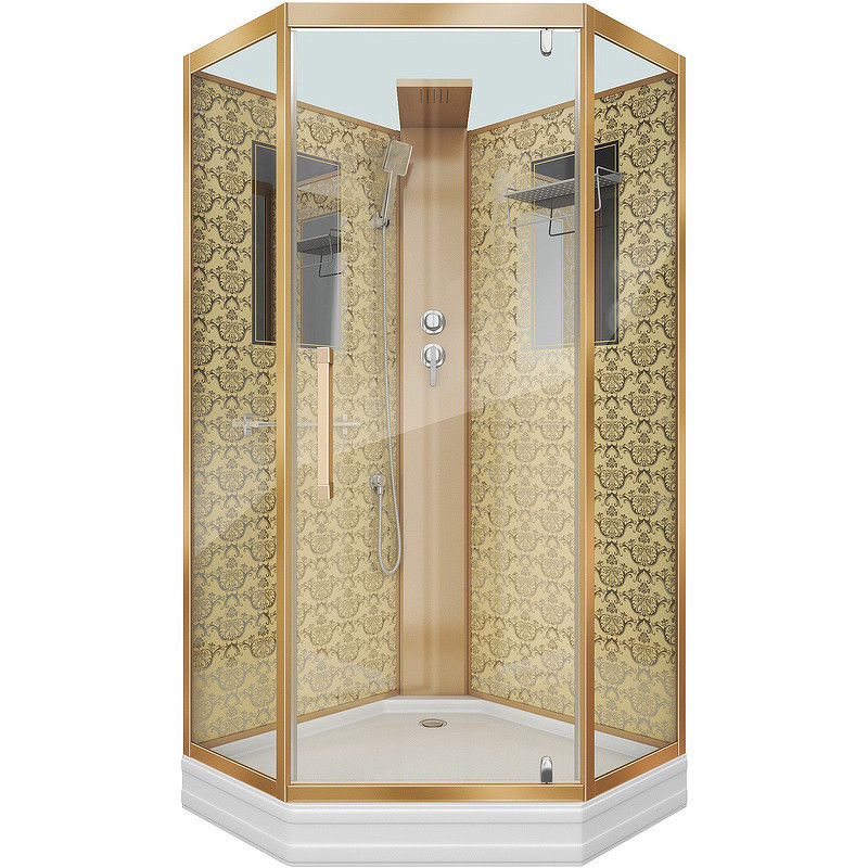 Душевая кабина Niagara Luxe NG-7717GBK 100x100