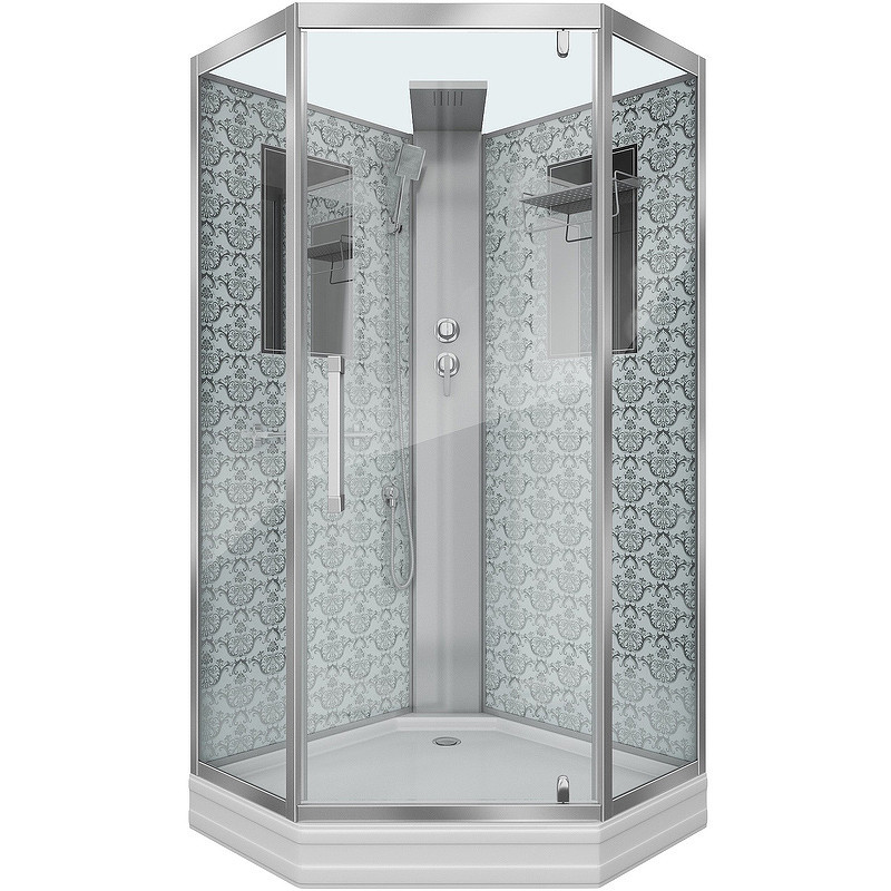 Душевая кабина Niagara Luxe NG-7799WBK 90x90