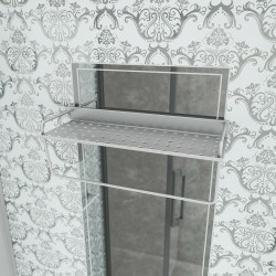 Душевая кабина Niagara Luxe NG-7799WBK 90x90