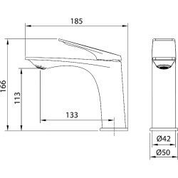 Смеситель для раковины Grossman Galaxy 510.K35.01.320