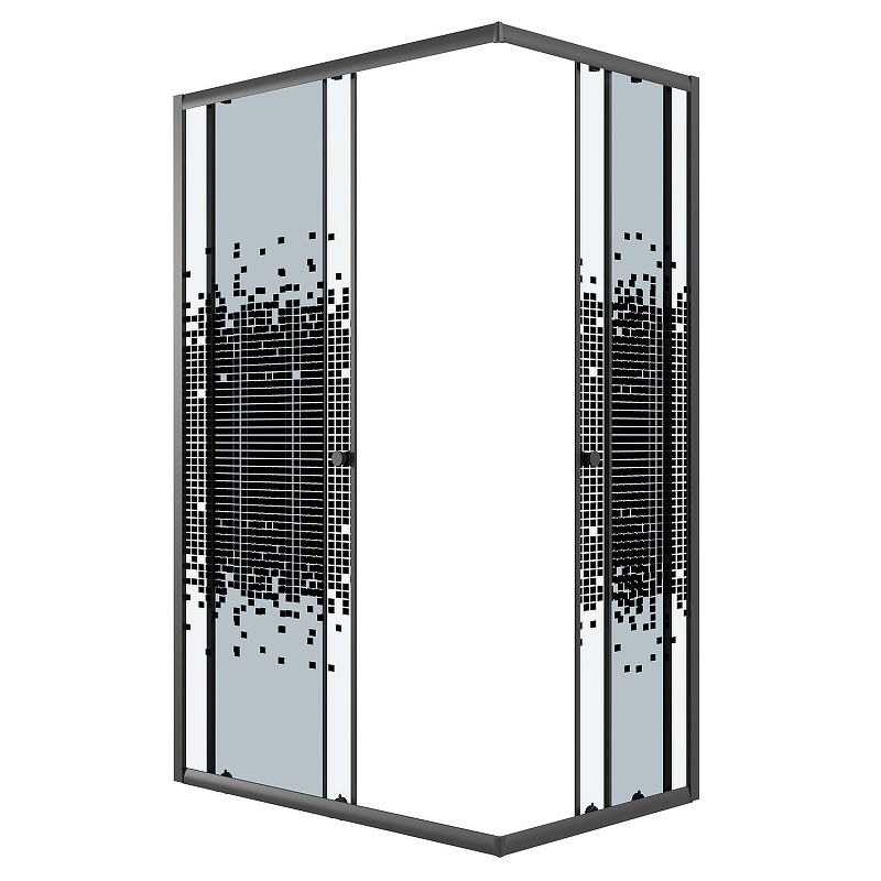 Душевой уголок Niagara Eco 120х80 NG-1012-14QBLACK