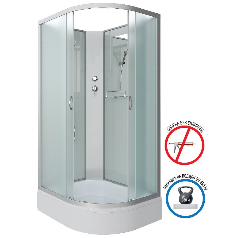 Душевая кабина Niagara Classic 120х90 L NG-33294-14LBK