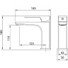 Смеситель для раковины Grossman Pragma 510.K35.03.210