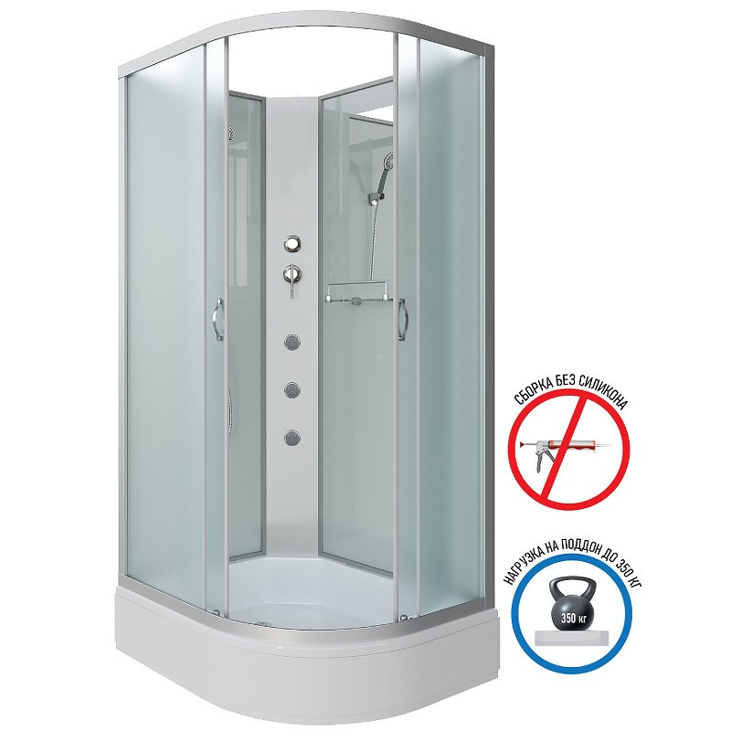 Душевая кабина Niagara Classic 120х90 L NG-33294-14LBKG