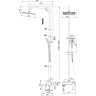Душевая система Grossman Cosmo 500.K35.02.100