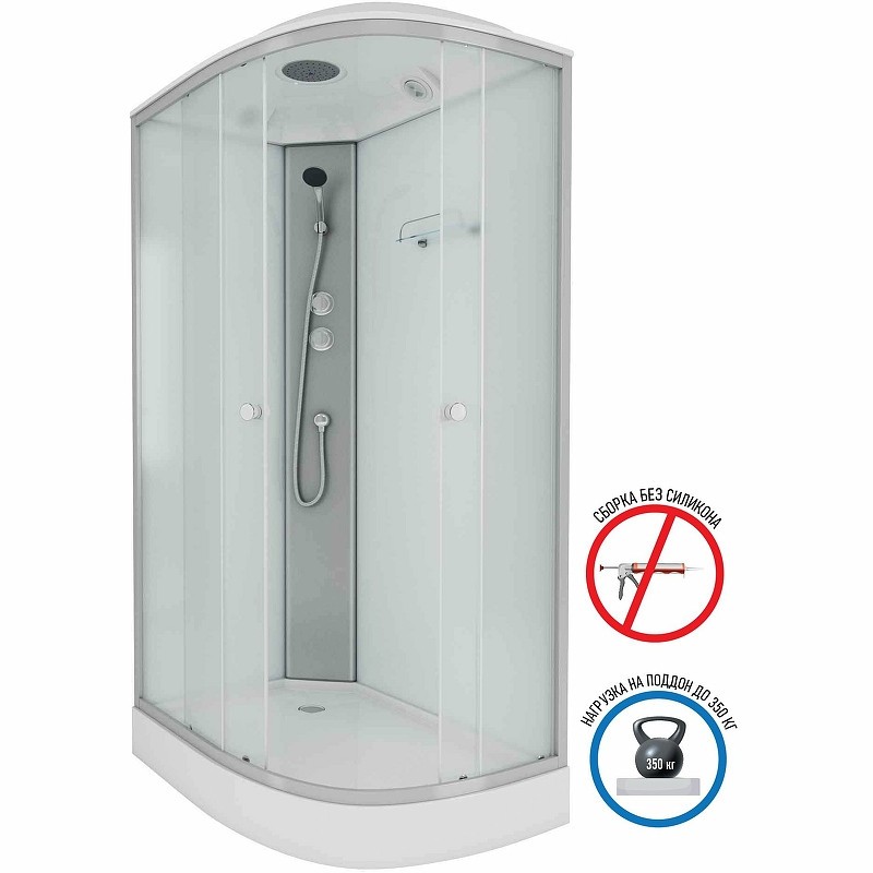 Душевая кабина Niagara Eco 120x80 L E120/80/13L/MT