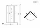 Душевая кабина Niagara Classic 90x90 NG-3301-14F