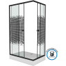 Душевой уголок Niagara Eco 120х80 NG-012-14Q Black