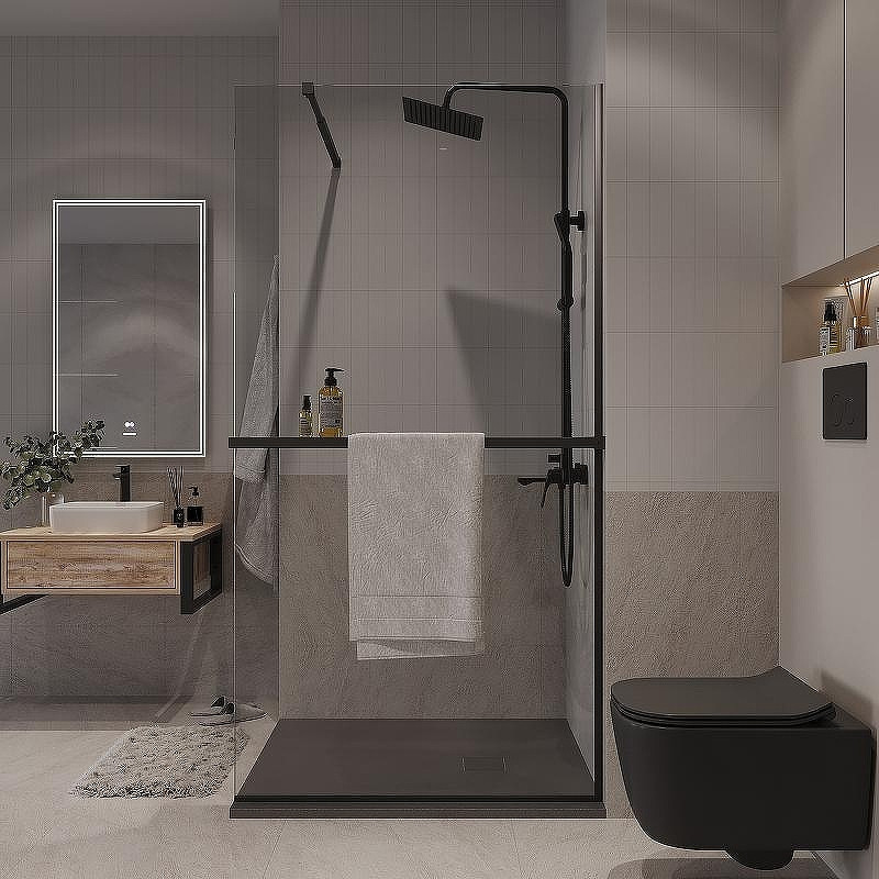 Душевая перегородка Niagara Nova 80 NG-670-80ВLACK