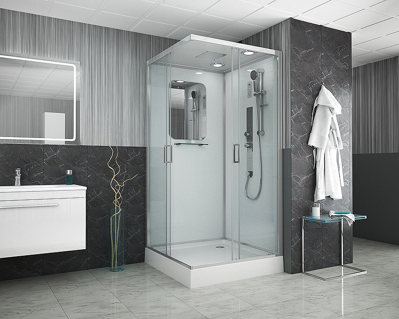 Душевая кабина Niagara Premium 100x100 NG-6002-01GQ