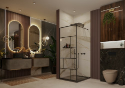 Душевая перегородка Ambassador Walk-in 100х200 15031213