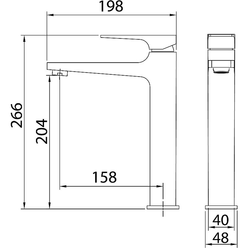 Смеситель для раковины Grossman Classic 520.K35.04.420