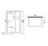 Душевая кабина Niagara Standart 120х90 ST120/90/15Q/BK