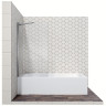 Шторка на ванну Ambassador Bath Screens 80х140 16041103