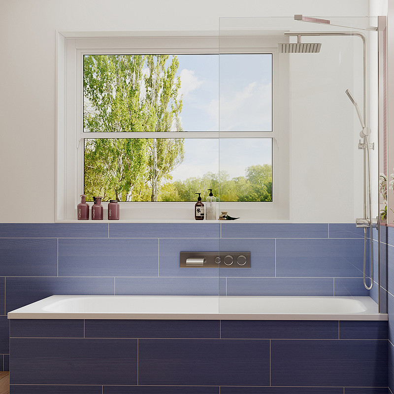 Шторка на ванну Ambassador Bath Screens 80х140 16041103