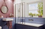 Шторка на ванну Ambassador Bath Screens 90х140 16041110L
