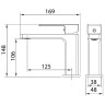Смеситель для раковины Grossman Style 510.K35.05.210