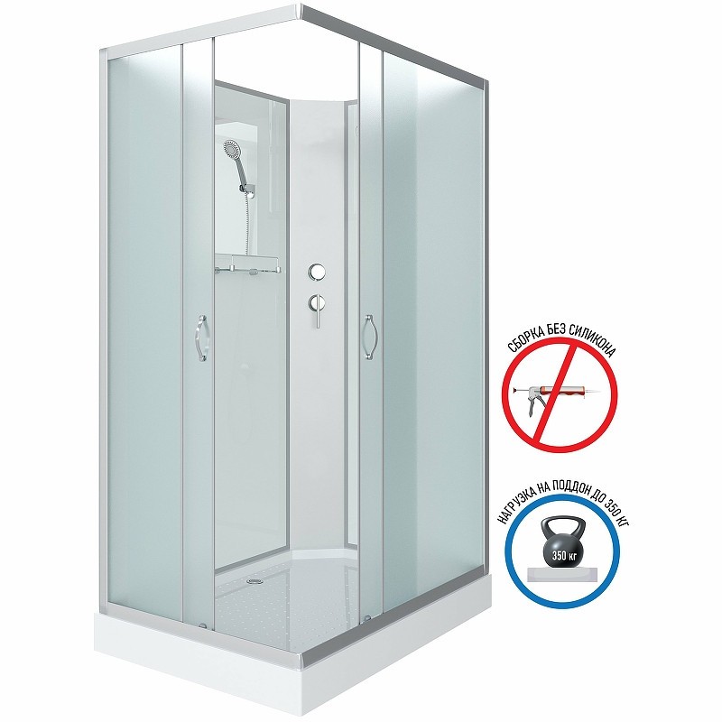 Душевая кабина Niagara Classic 120х80 NG-43285-14QBK