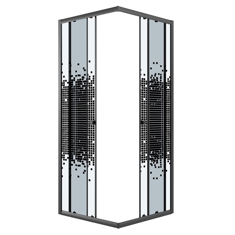 Душевой уголок Niagara Eco 100х100 NG-1010-14QBLACK