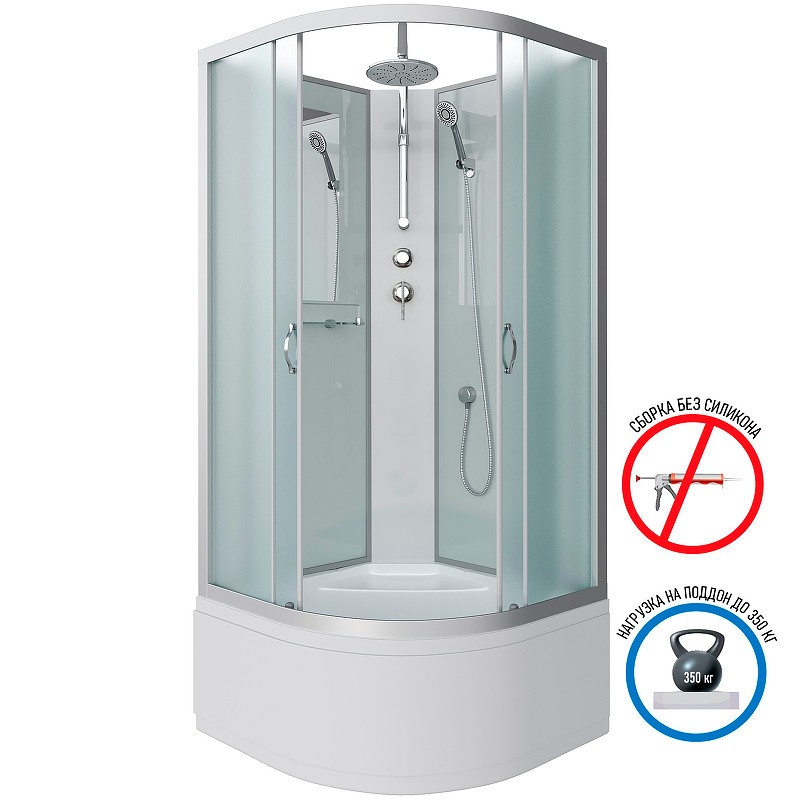 Душевая кабина Niagara Classic 90x90 NG-2308-14BKT
