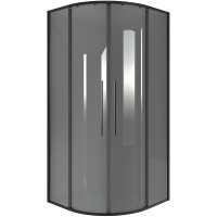 Душевой уголок Niagara Nova 100х100 NG-2827-34BLACK