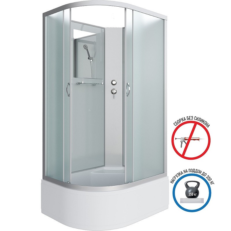 Душевая кабина Niagara Classic 120x80 NG-2310-14RBK