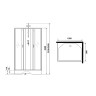 Душевая кабина Niagara Classic 120х80 NG-43285-14QBKT