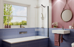 Шторка на ванну Ambassador Bath Screens 80х140 16041207