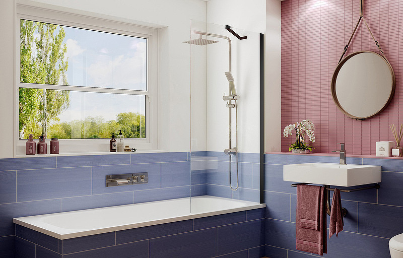 Шторка на ванну Ambassador Bath Screens 80х140 16041207