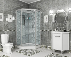 Душевая кабина Niagara Luxe 90x90 NG-7701DW