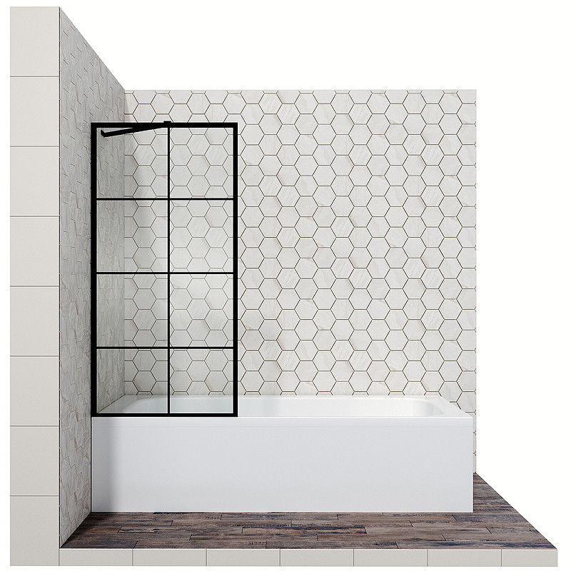 Шторка на ванну Ambassador Bath Screens 80х140 16041209