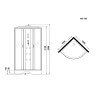 Душевая кабина Niagara Ultra 100x100 NG-702-01