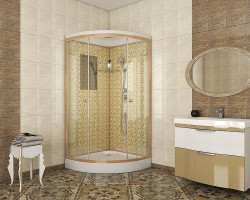 Душевая кабина Niagara Luxe 100x100 NG-7702G