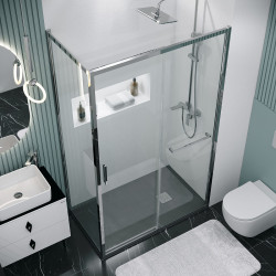 Душевая стенка Grossman Style 90 200.K33.05.90.10.00