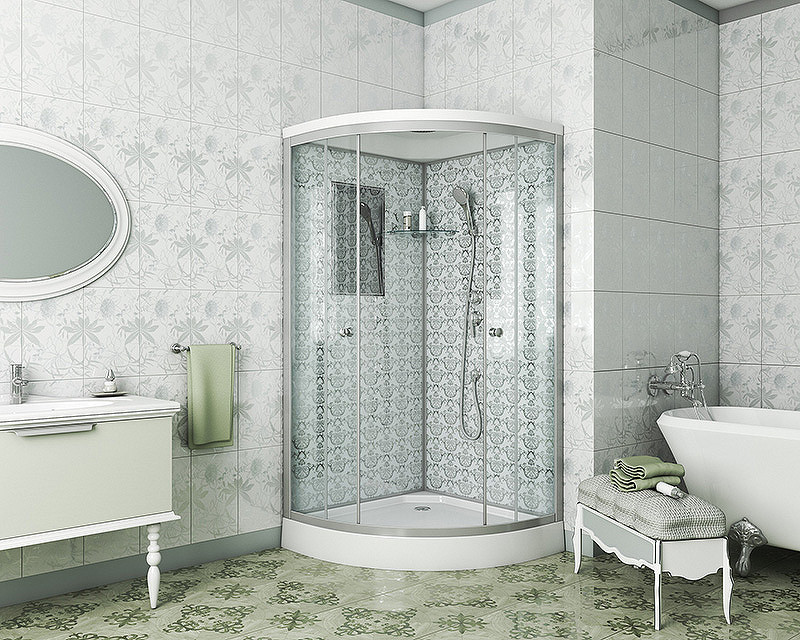 Душевая кабина Niagara Luxe 100x100 NG-7702W
